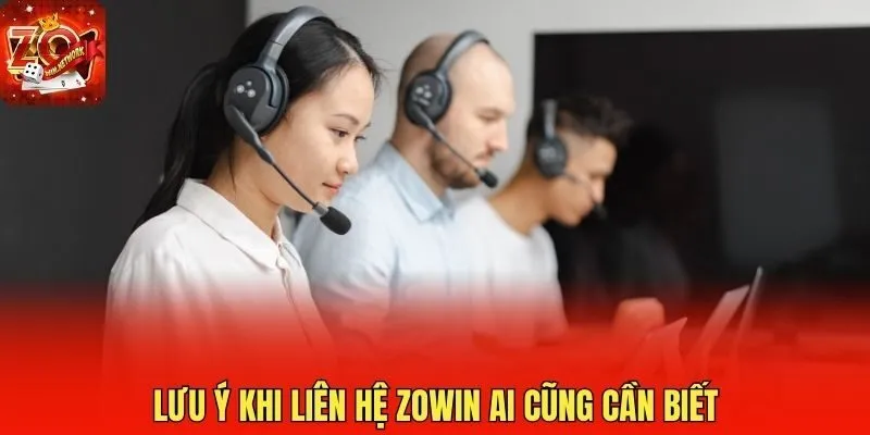 Lưu ý khi liên hệ Zowin ai cũng cần biết