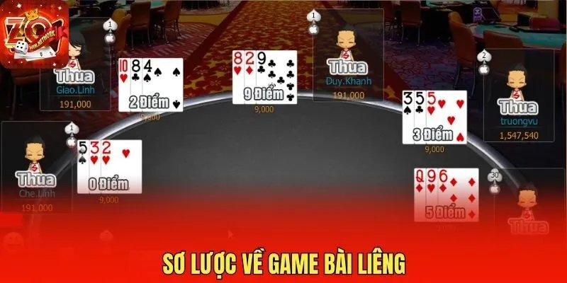 Sơ lược về game bài Liêng